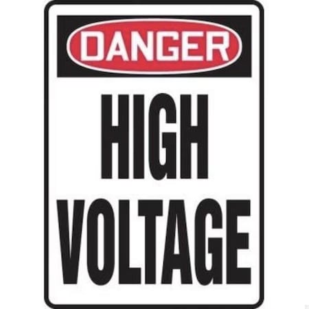 Accuform OSHA DANGER SAFETY SIGN HIGH MELC137VA MELC137VA